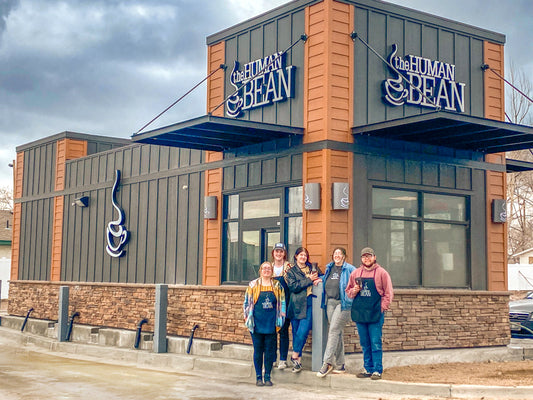 THE HUMAN BEAN IS NOW SERVING DRIVE-THRU TO COFFEE-LOVERS IN CHUBBUCK, ID