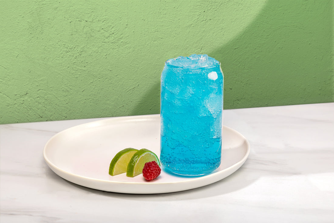 The Human Bean Bright® Poolside Blue Energy Drink
