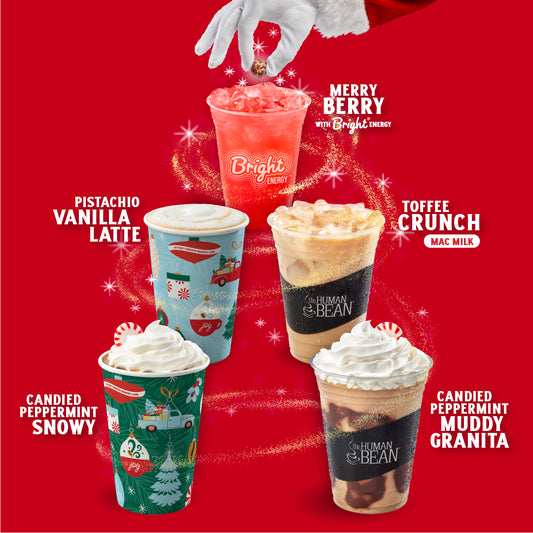 Unwrap Festive Flavors with Holiday Drinks at The Human Bean