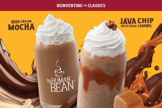 Irish Cream Mocha and Java Chip Granita with Real Caramel