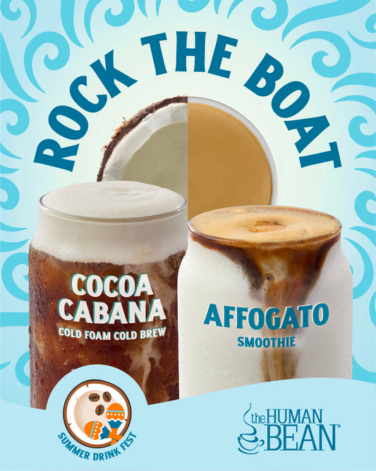 New Drink Specials Float in to ‘Rock the Boat’ at The Human Bean