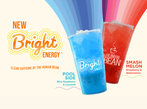 New Year, New Bright Energy® Beverages at The Human Bean