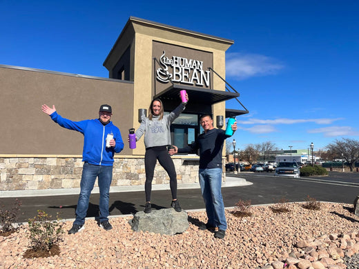 COFFEE & SMILES SERVED DAILY AT THE HUMAN BEAN'S NEW DRIVE-THRU IN COLORADO SPRINGS
