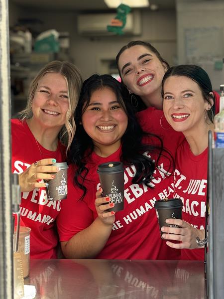 The Human Bean Continues Partnership with St. Jude Children's Research Hospital® on Annual Giveback Day