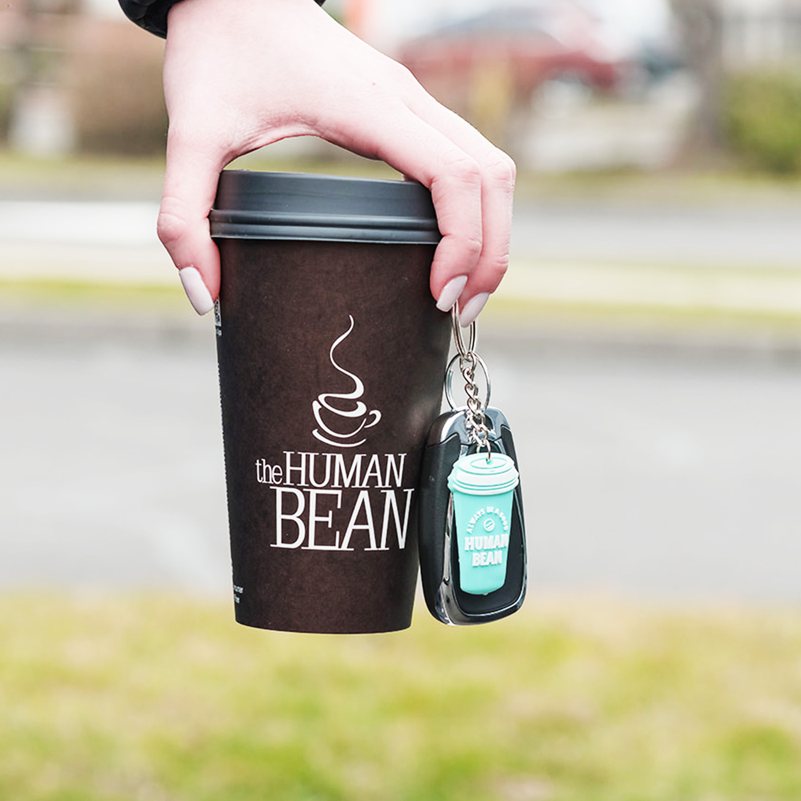 Human fashion bean hydro flask