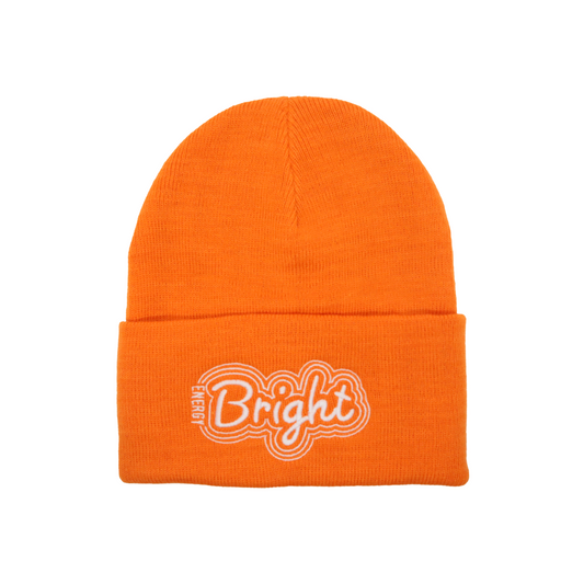 Bright Orange Bright Beanie