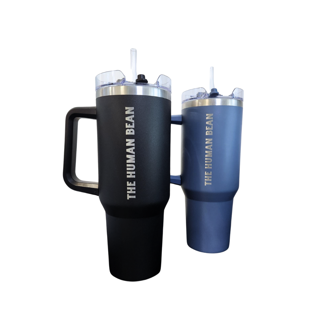 40 oz Stainless Steel Mug (Fifty/Fifty®) – The Human Bean