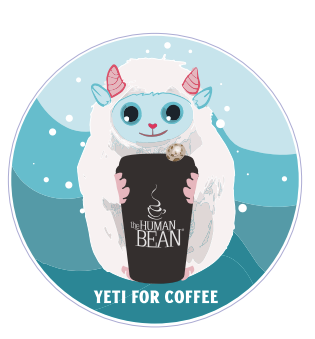 Yeti for Coffee Sticker