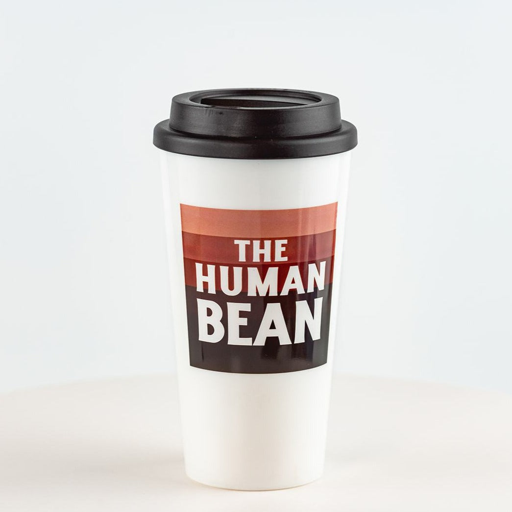 16 oz Coffee Stripe Tumbler – The Human Bean