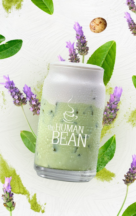 The Human Bean Lavender Cold Foam Matcha