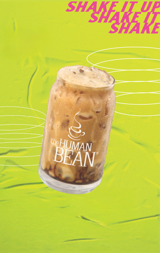 The Human Bean Caramel Hazelnut + Oat Milk Shaken Espresso