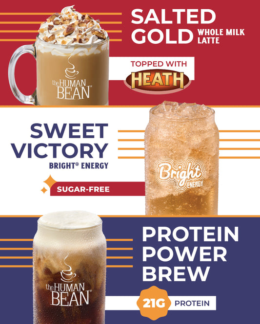 The Human Bean Drops New Drinks and Happy Hour to Match Resolution Vibes