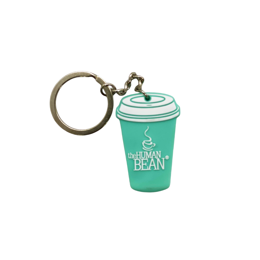 The Human Bean Cup Key Chain