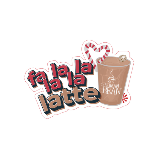 Peppermint Fa-la-la-Latte sticker