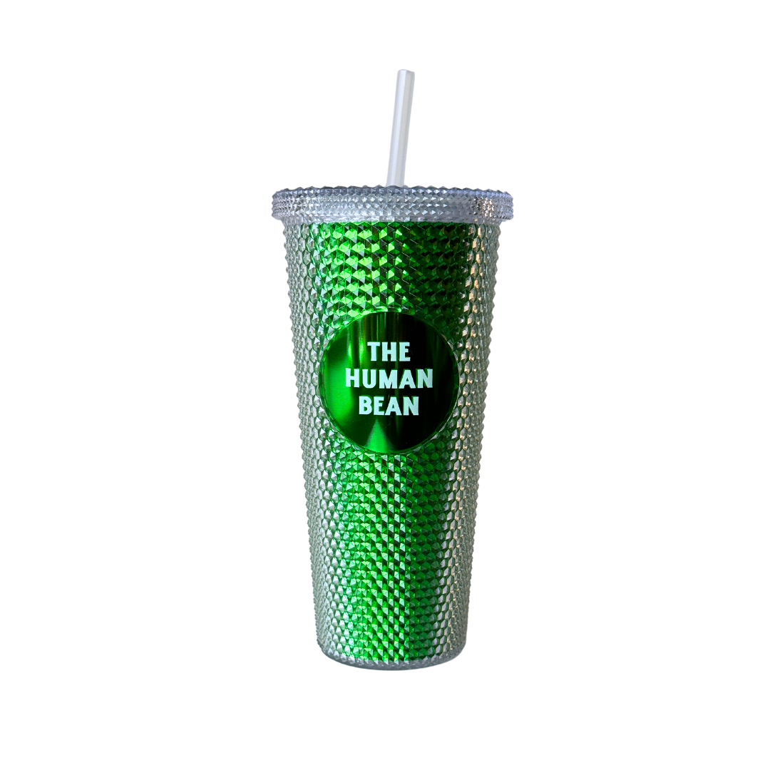 24 oz Studded Cold Tumbler Green