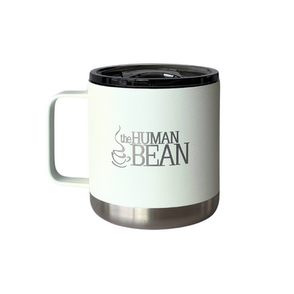 The Human Bean Camper Mug White