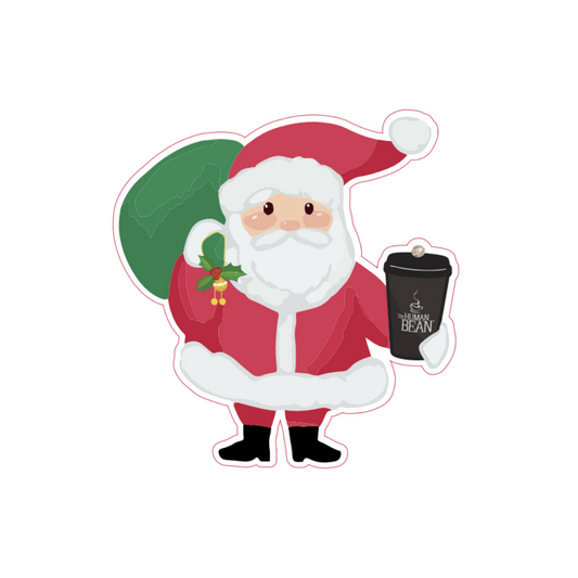 Jolly Java Santa sticker