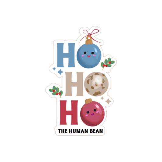 Holiday Ho-Ho-Ho Ornaments & Bean sticker