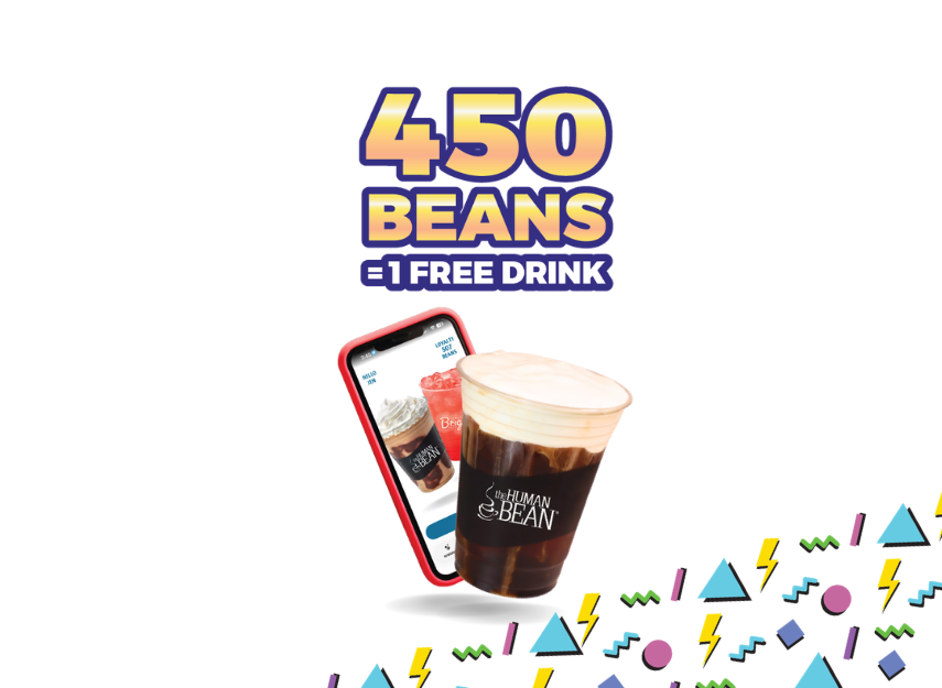 450 Beans = 1 Free Drink