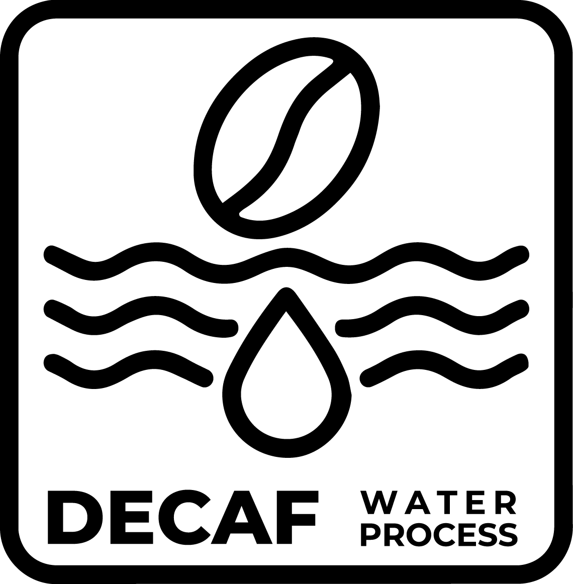 The Human Bean Mountain Water Process Icon