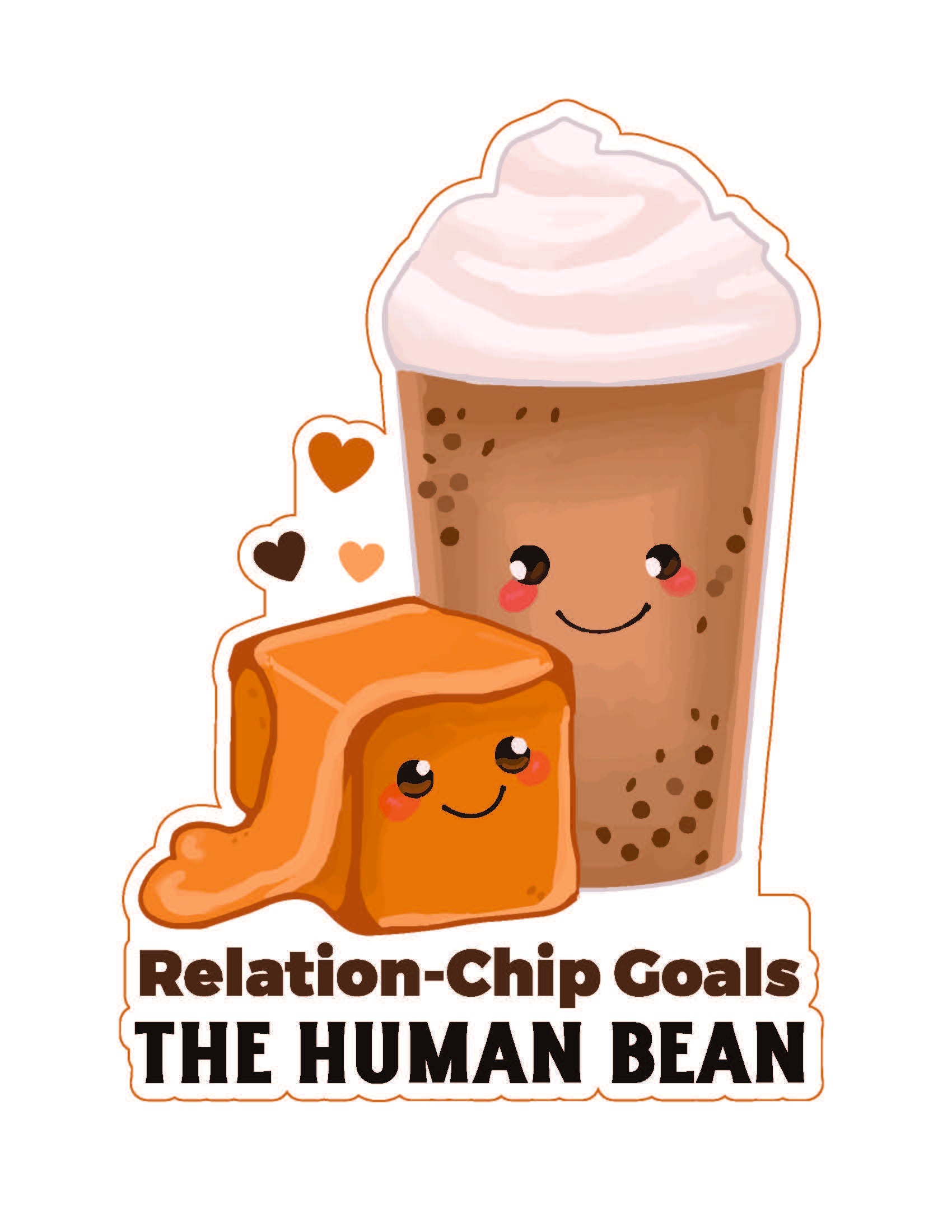 Stickers The Human Bean