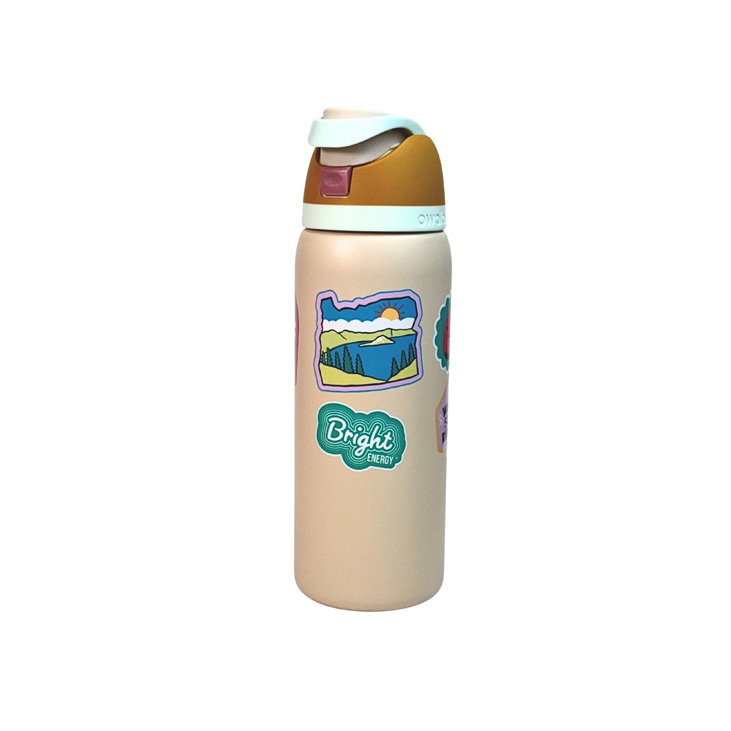 32 oz Owala Water Bottle – THB Sticker Style Edition