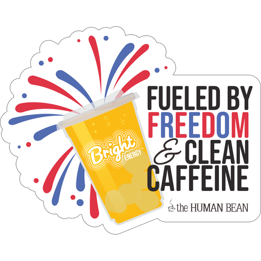 Online Exclusive! Fueled by Freedom and Bright® Sticker