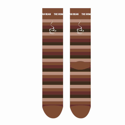 Coffee Stripe Socks