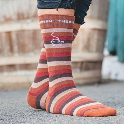 Coffee Stripe Socks