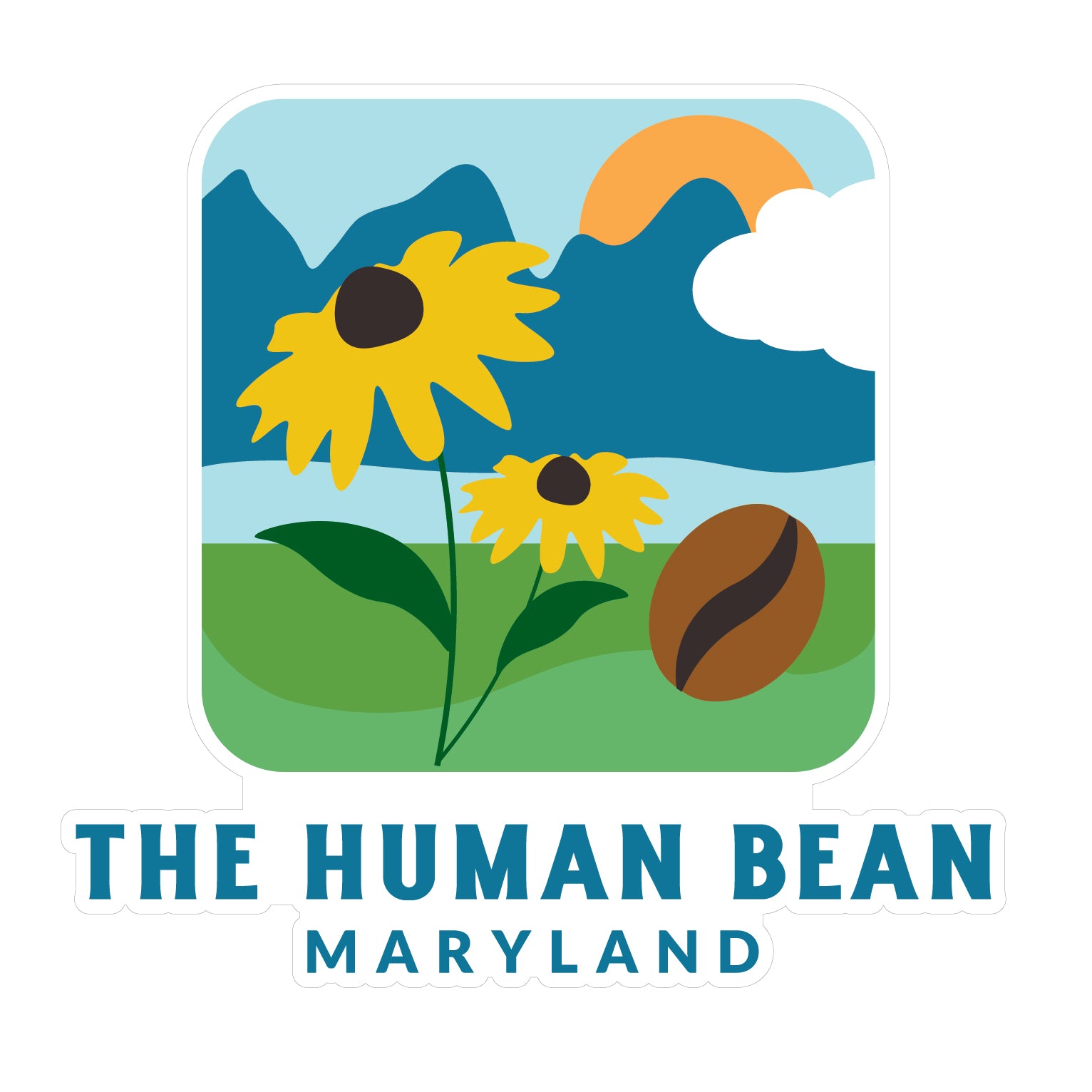 Stickers The Human Bean